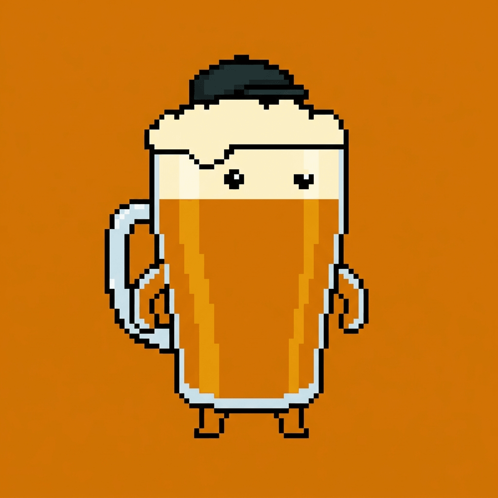 Pint Pete — the $BEER mascot